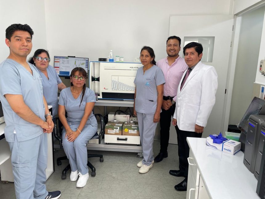 Nueva área de citometría en hospital de emergencias Grau