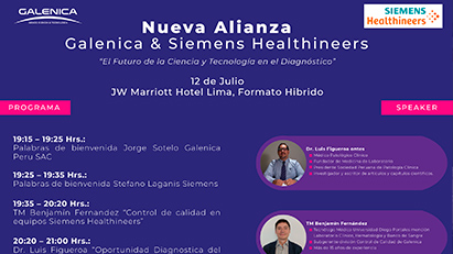 Workshop: “El Futuro de la Ciencia y Tecnología en el Diagnóstico” – Formato Hibrido