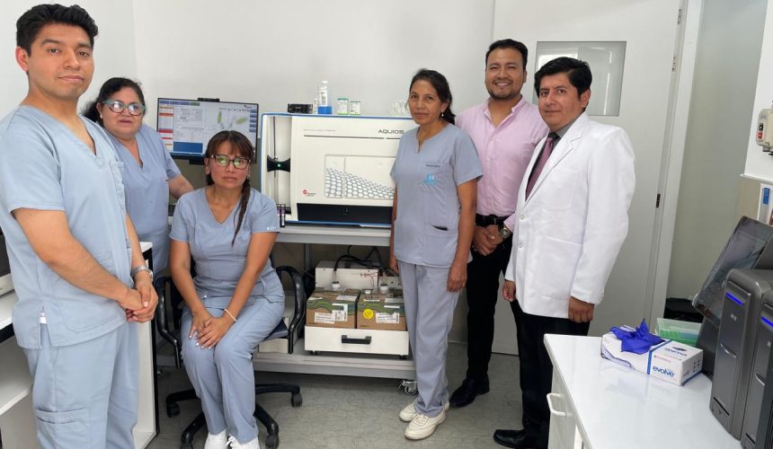 Nueva área de citometría en hospital de emergencias Grau